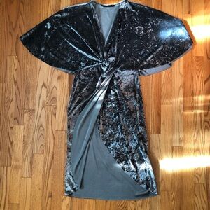 Zara Basic Collection Blue Dress